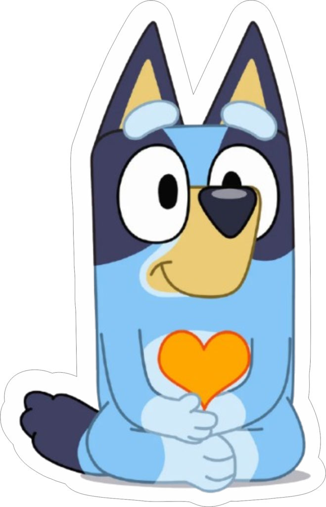 6PBluey-659x1024 Topo de Bolo Bluey – Baixe, Imprima, Brilhe!