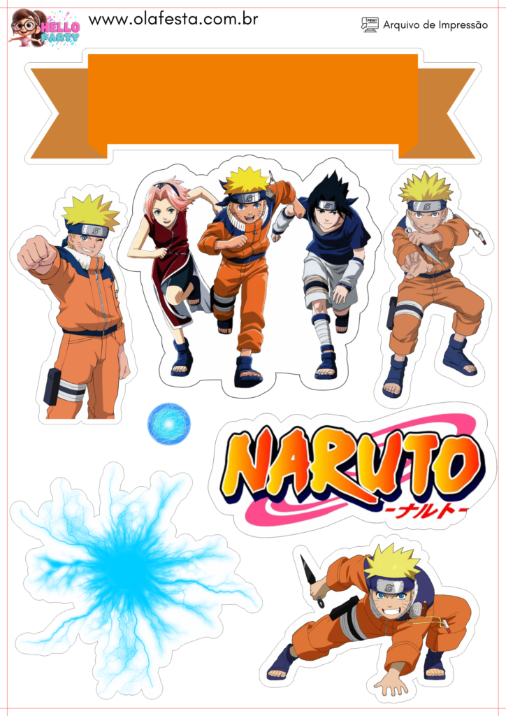 Naruto-1-724x1024 Topo de Bolo Naruto - Baixe, Imprima, Brilhe!