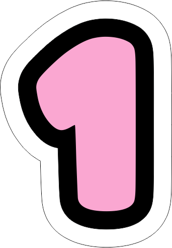 Numero-1-hellokitty-1 Topo de Bolo TOP Hello Kitty