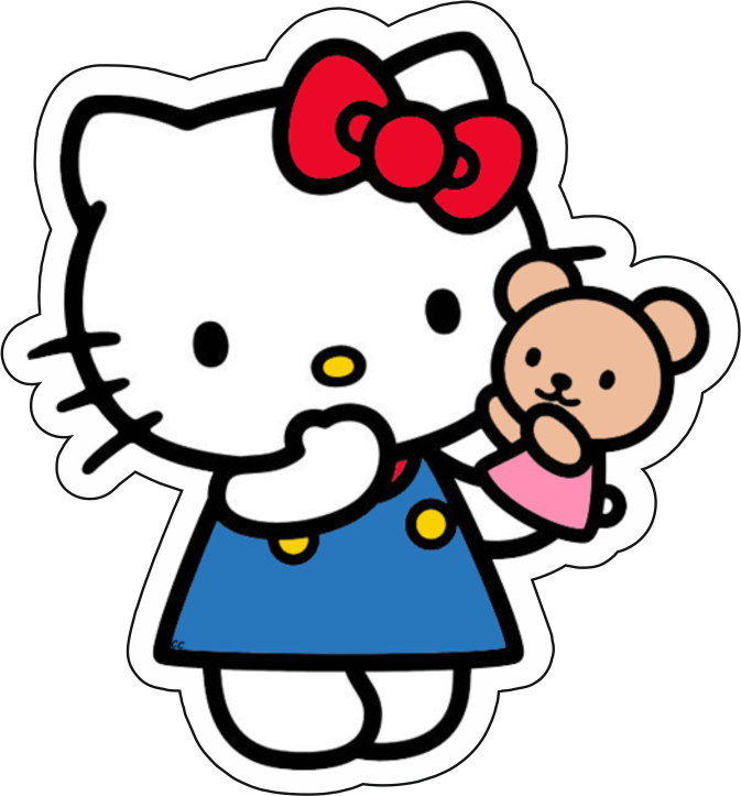 olafesta-hellokitty3-1 Topo de Bolo TOP Hello Kitty
